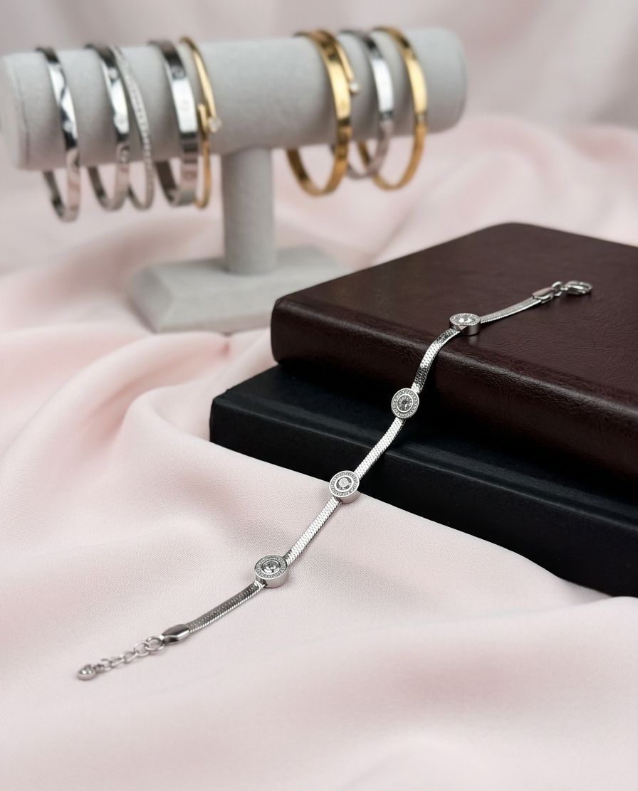 Moonorah Crystal Orbit Bracelet